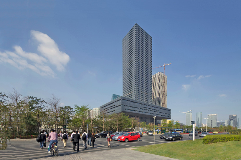 OMA: shenzhen stock exchange HQ complete