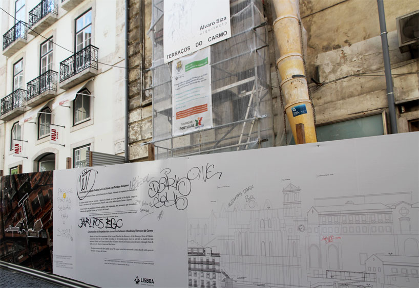 alvaro siza restores the district of chiado in lisbon
