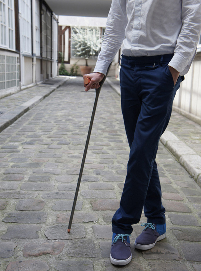 festival walking sticks by antoine lesur and marc venot