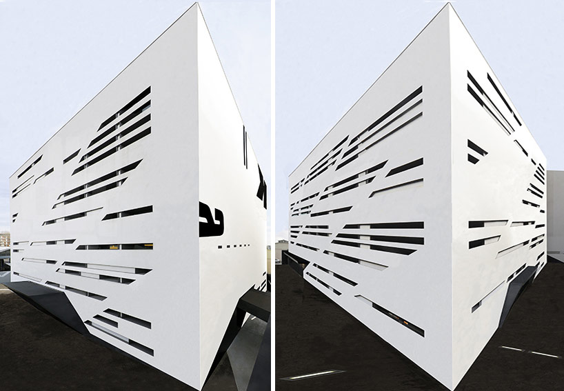 attilio terragni creates patterned box under the signs of time