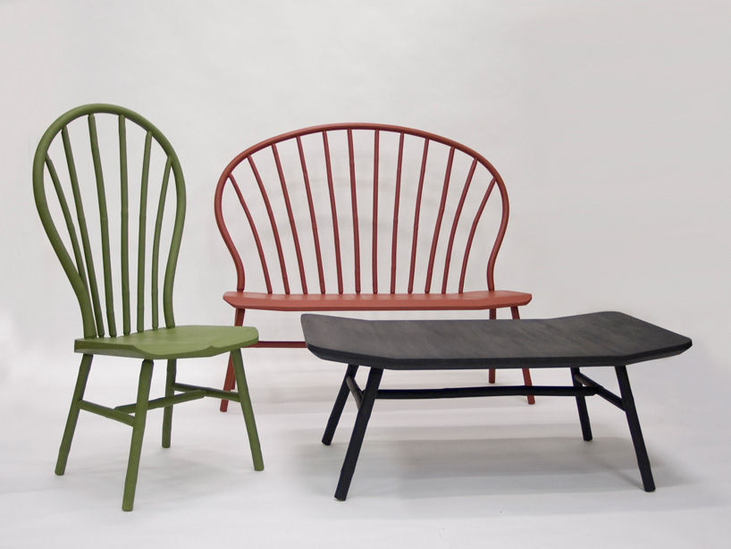 bo reudler with olav bruin debut new bamboo furniture 