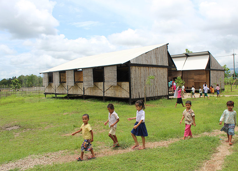 building trust enables portable moving school for refugees