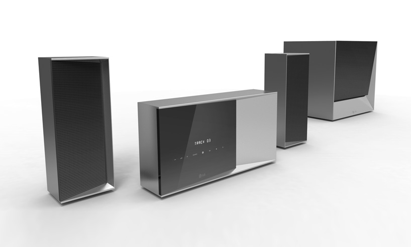 home theater system concept for LG by claesson koivisto rune