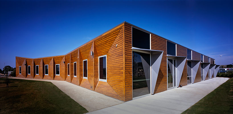 billard leece completes a soberingly stunning rehabilitation center