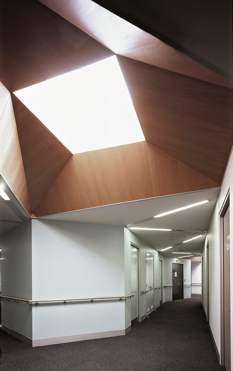 billard leece completes a soberingly stunning rehabilitation center