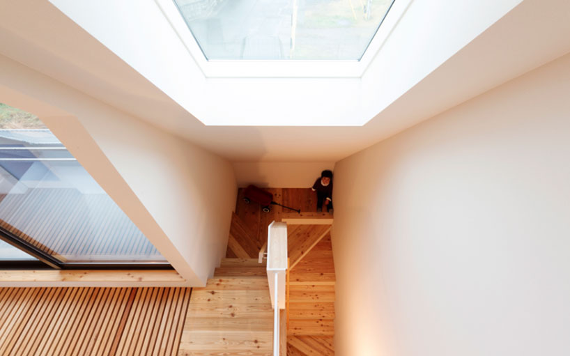 mamiya shinichi design studio interprets /slash as house