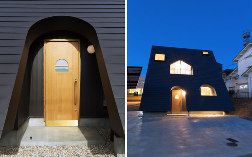 mamiya shinichi design studio interprets /slash as house