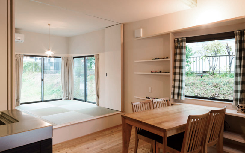 mamiya shinichi design studio interprets /slash as house