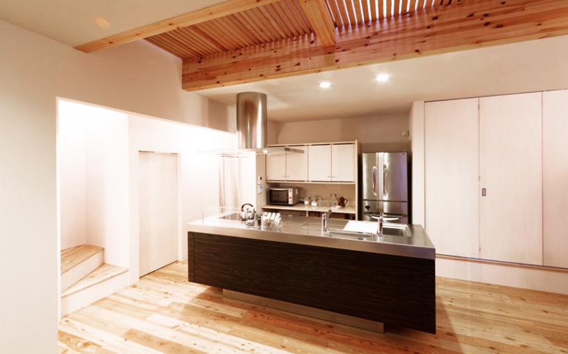 mamiya shinichi design studio interprets /slash as house