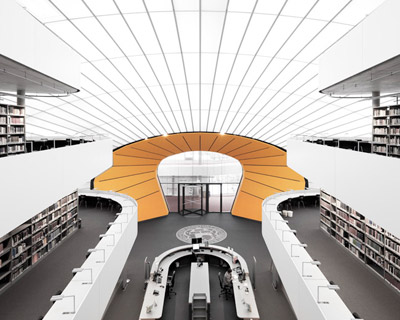 philologische bibliothek by norman foster leaves its mark in berlin