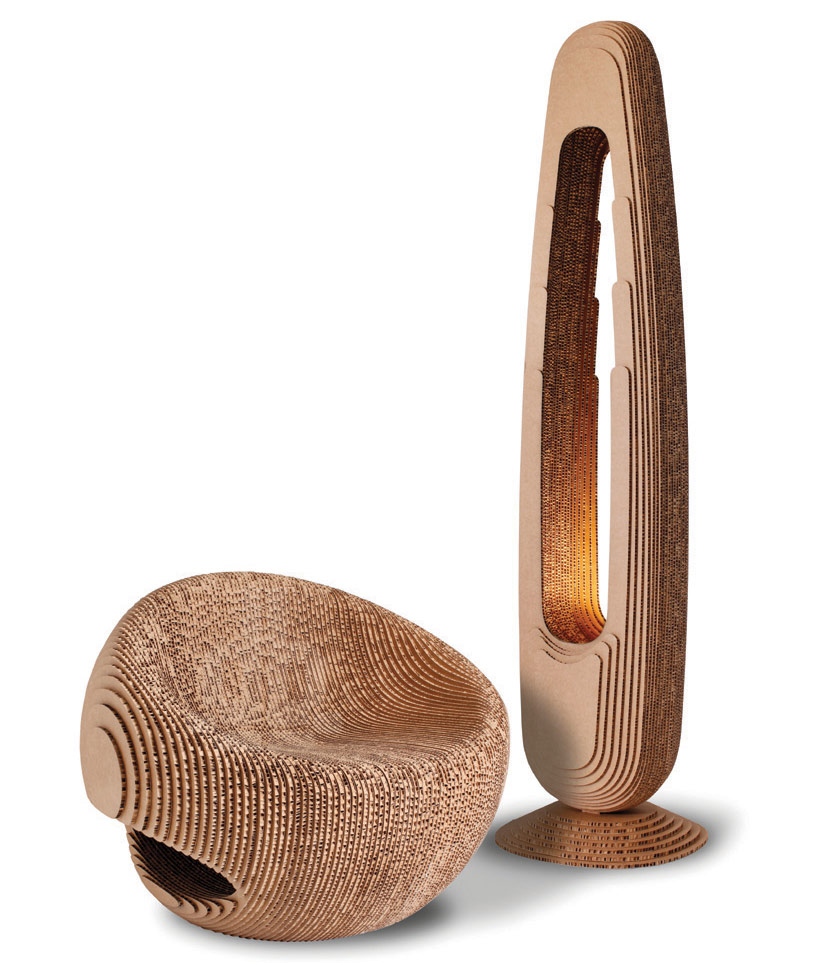 giancarlo zema recycles cardboard to make canyon collection