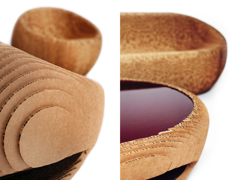 giancarlo zema recycles cardboard to make canyon collection