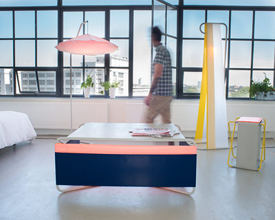 gomar brings camping indoors with charade furniture set