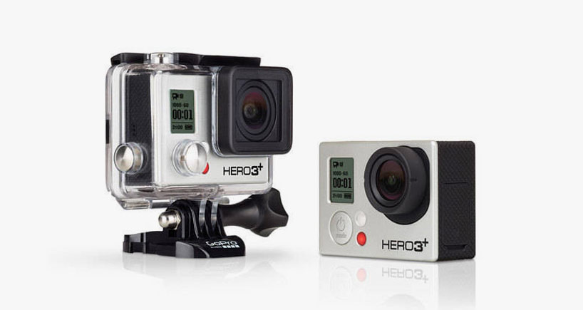GoPro HERO3+ action cameras