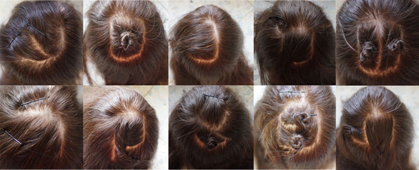 hairline typography makes up letters of the hebrew alphabet