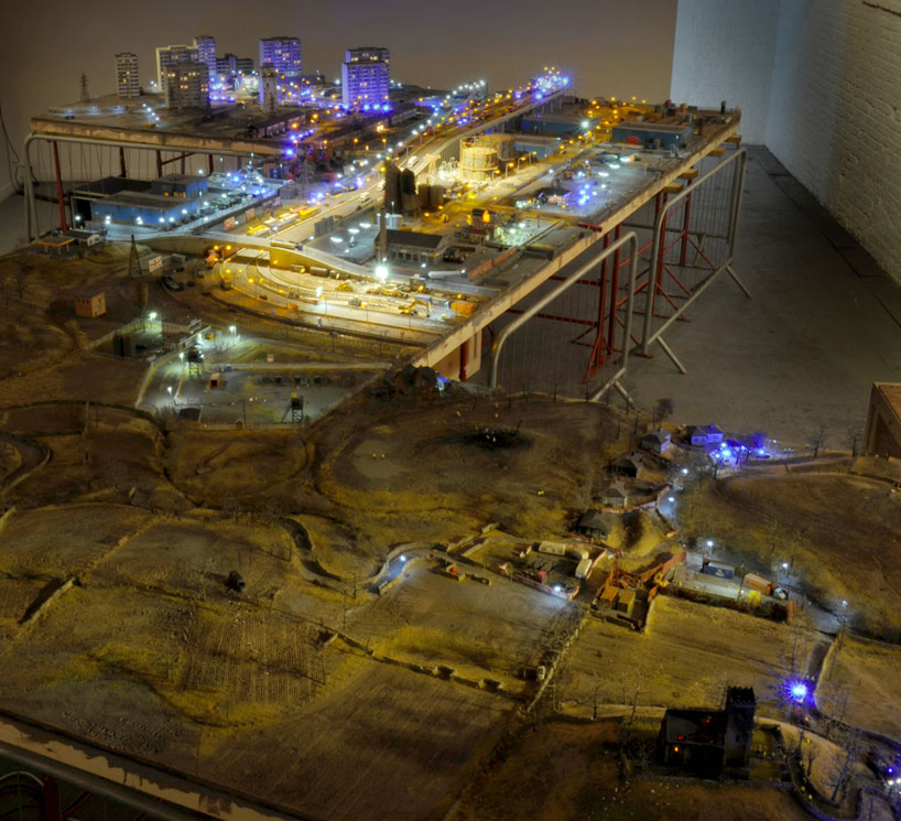 a miniature post-apocalyptic world by james cauty