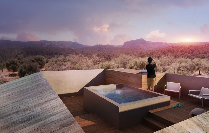 johnston marklee reveals a round dwelling in spain for solo houses