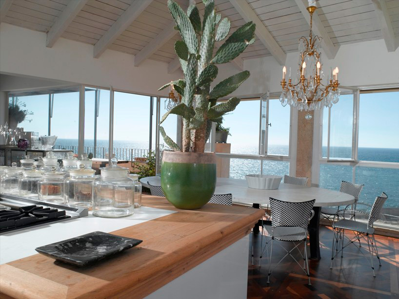 alex meitlis overhauls the kastiel's penthouse in jaffa, israel