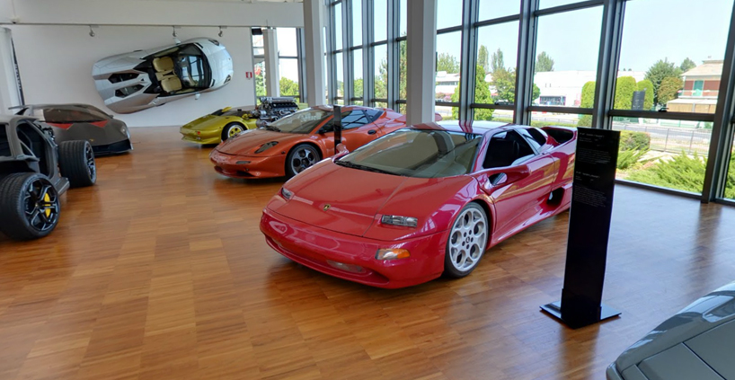 lamborghini museum virtual tour