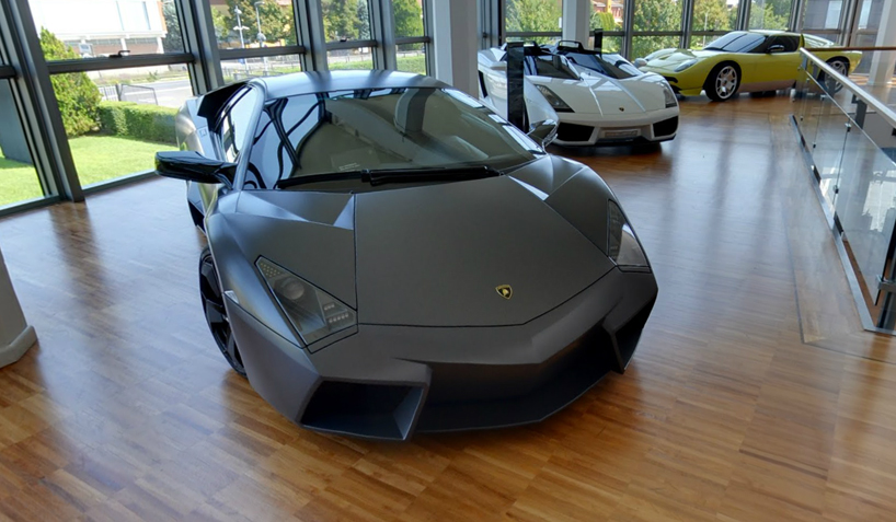 virtual lamborghini museum tour with google maps street view