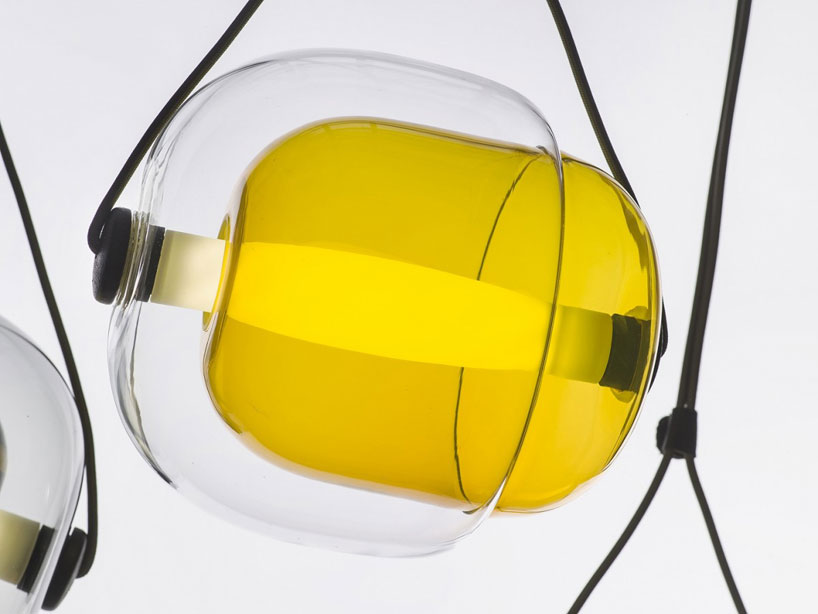 capsula pendant light by lucie koldova