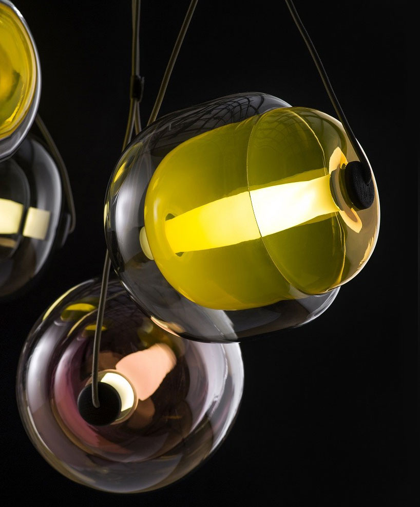 capsula pendant light by lucie koldova