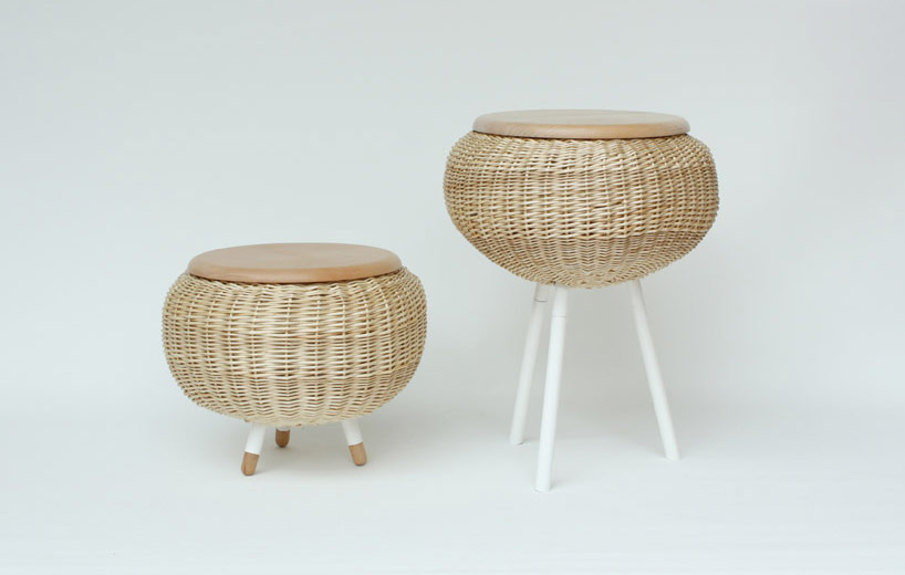 micomoler weaves spanish mimbre into thumi + duler furniture