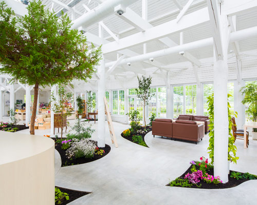 nadamoto yukiko architects plant garden inside tokachi hills