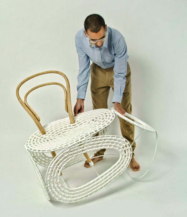 nawaaz-saldulker-chairman-designboom02 nawaaz saldulker up-cycles objects to create the chairman