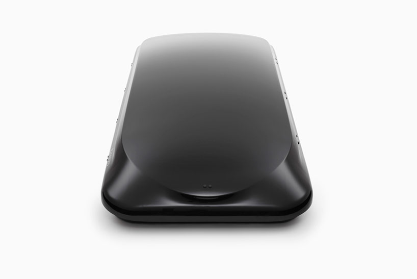 symmetrick roof cargo box for terzo car carrier by nendo