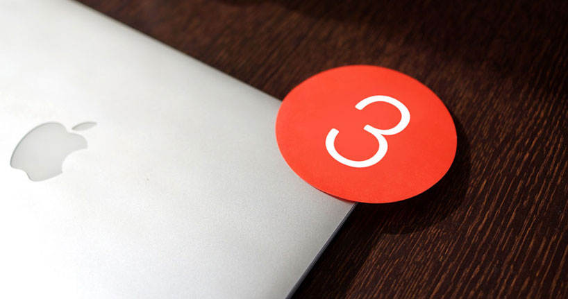 big big pixel: life-size push notification memo adhesives