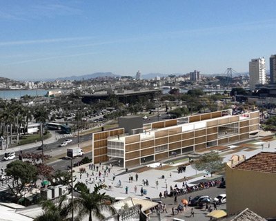 nova biblioteca: student proposal for bioclimatic library in brazil