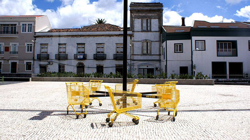 urban shopping cart merry-go-round by nuno pimenta