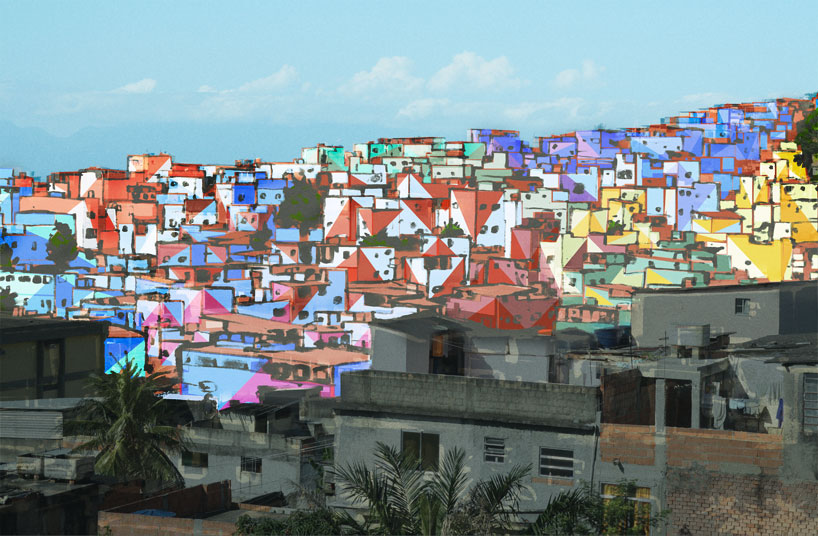 haas&hahn campaign to paint an entire favela in rio de janeiro