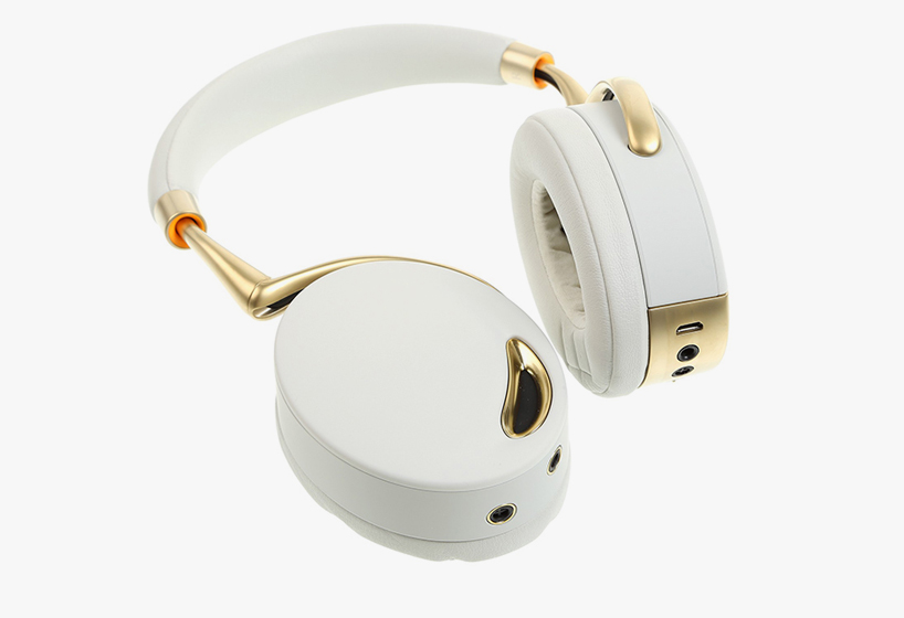 parrot zik gold collection headphones by philippe starck