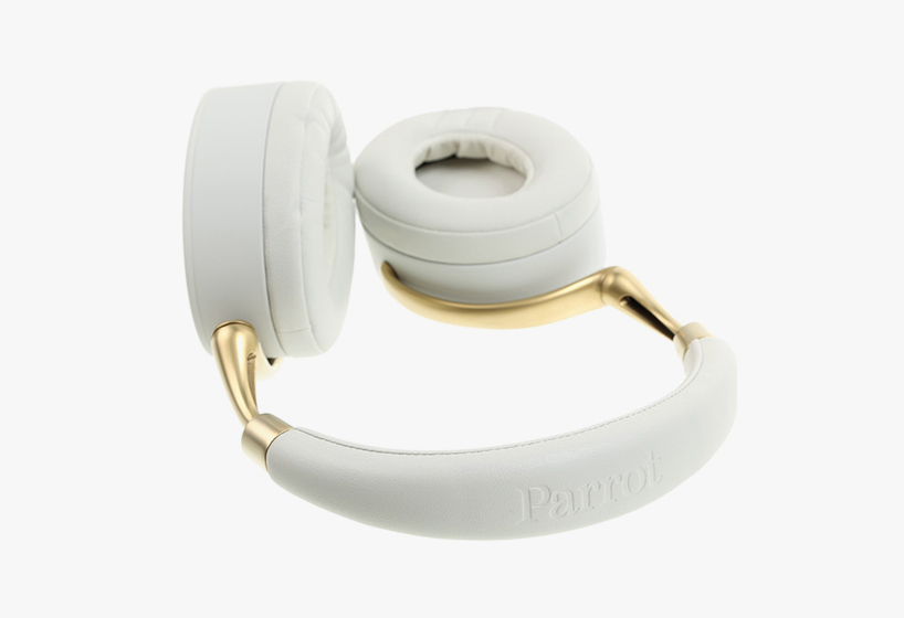 Parrot ZIK de Philippe Starck - Auriculares de diadema cerrados (Bluetooth,  táctil), blanco/oro: Parrot: : Electrónica