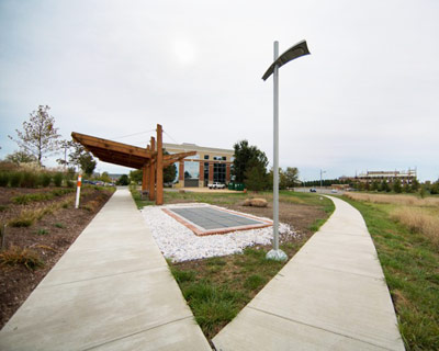 solar walk: walkable solar-paneled pathway creates energy
