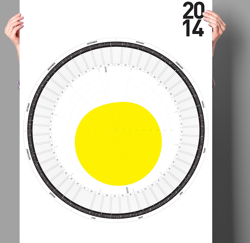 soren lachnit visualizes possible sun hours for 2014 calender