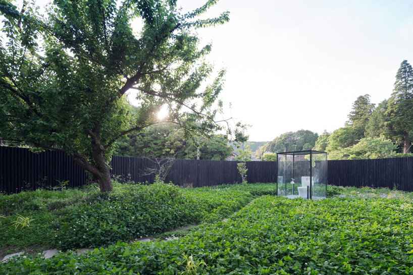 sou fujimoto places a public toilet in a secluded garden