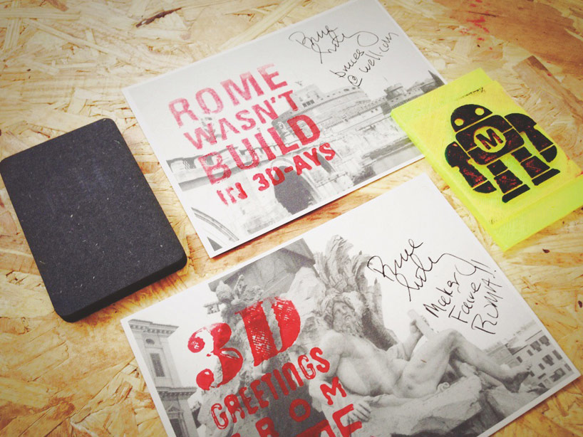 stampomatica by tecnificio and lino's type designboom stampomatica 3D printed letterpress machines