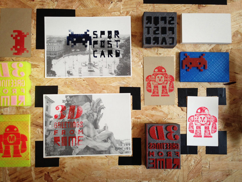 stampomatica by tecnificio and lino's type designboom stampomatica 3D printed letterpress machines