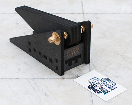 stampomatica 3D printed letterpress machines