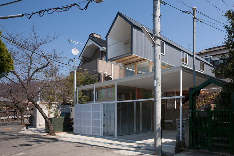 tato architects merge house in ishikiri into its historic setting
