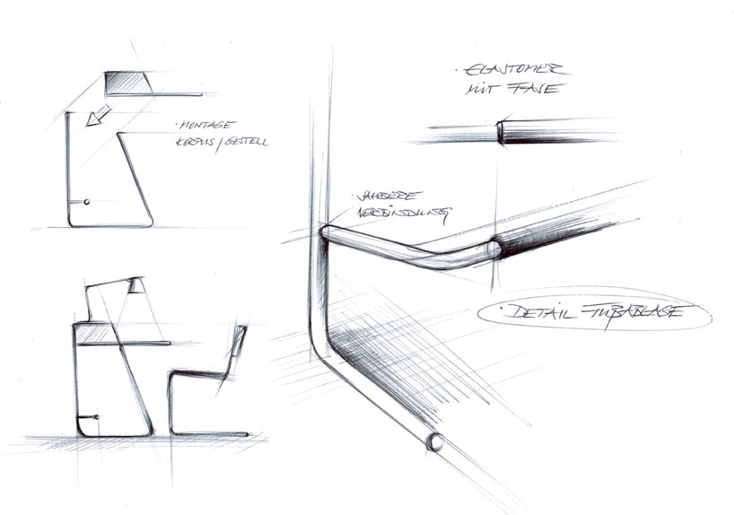 thonet S 1200 desk organizes + optimizes workspaces