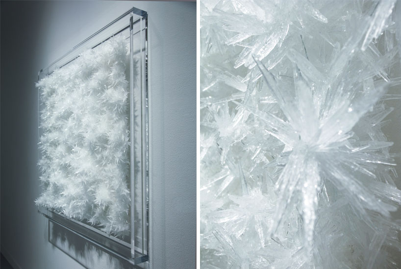 tokujin yoshioka crystallizes swan lake and rose