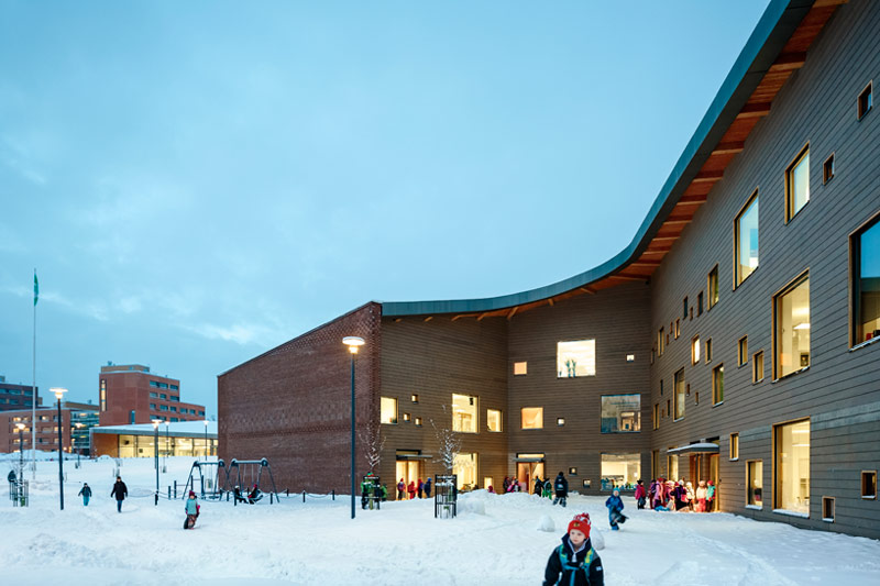 verstas architects saunalahti school designboom verstas architects develop progressive saunalahti school