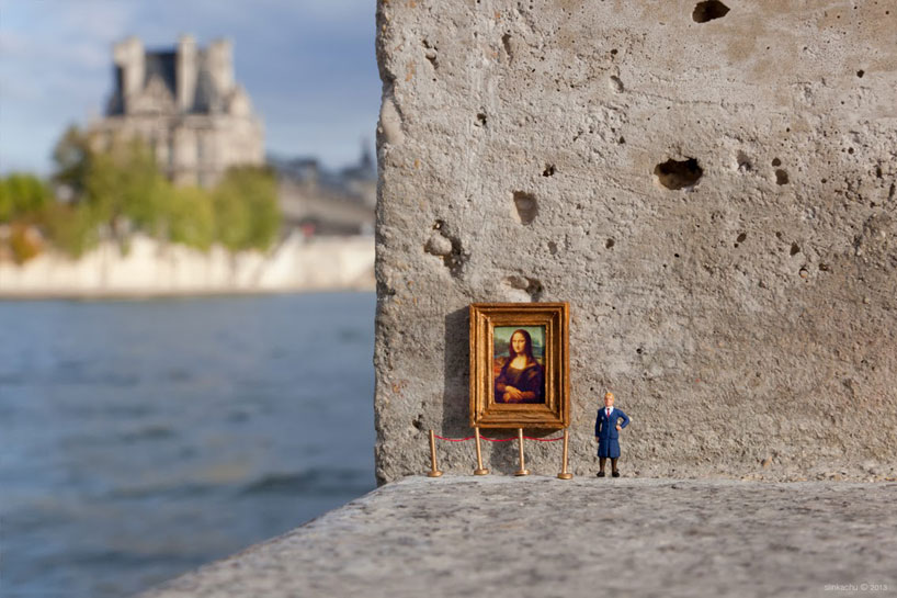 miniature workers by slinkachu raise unemployment awareness