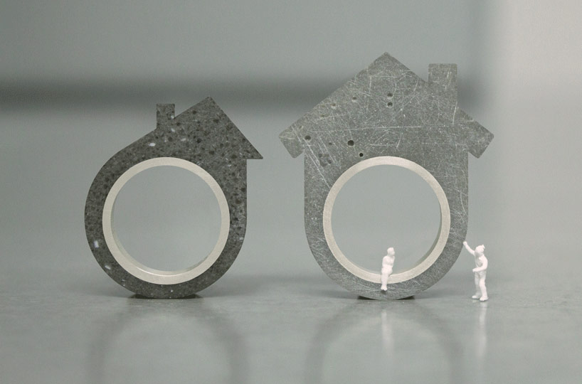 linda bennett invents the DIY concrete house ring kit