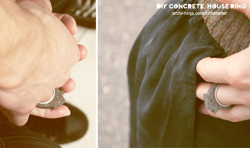 linda bennett invents the DIY concrete house ring kit
