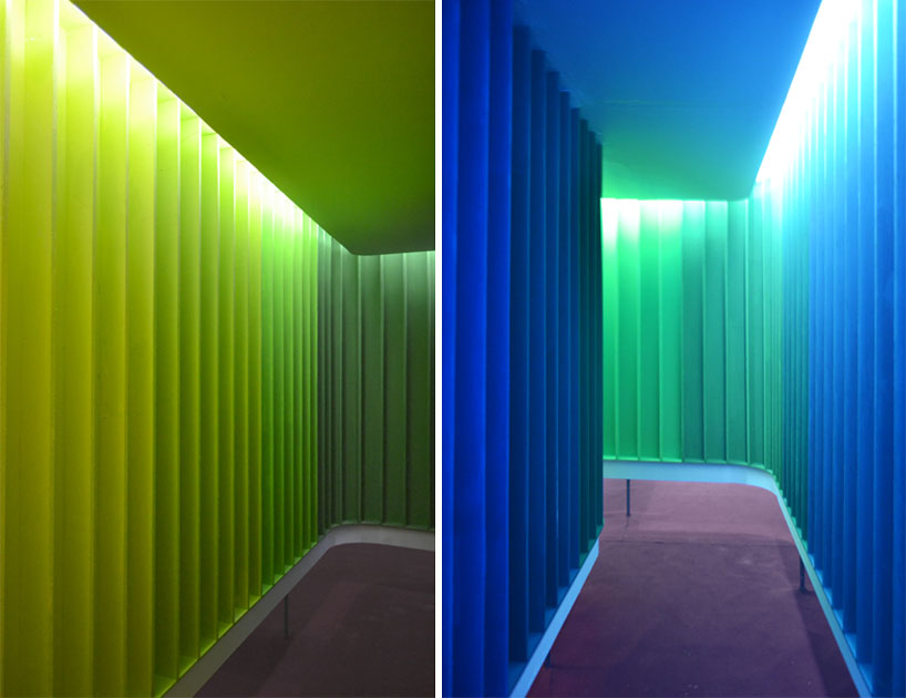 ETT-studio-the-spectrum-designboom02 ETT studio experiments with color for the spectrum pavilion